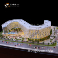 Modèle architectural de la construction d'hôtel cinq étoiles